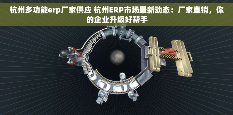杭州多功能erp厂家供应 杭州ERP市场最新动态：厂家直销，你的企业升级好帮手