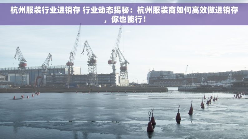 杭州服装行业进销存 行业动态揭秘：杭州服装商如何高效做进销存，你也能行！