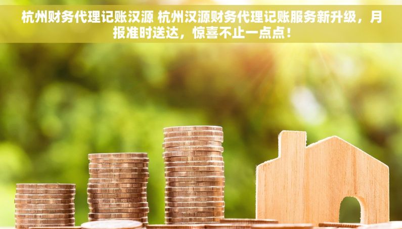 杭州财务代理记账汉源 杭州汉源财务代理记账服务新升级，月报准时送达，惊喜不止一点点！