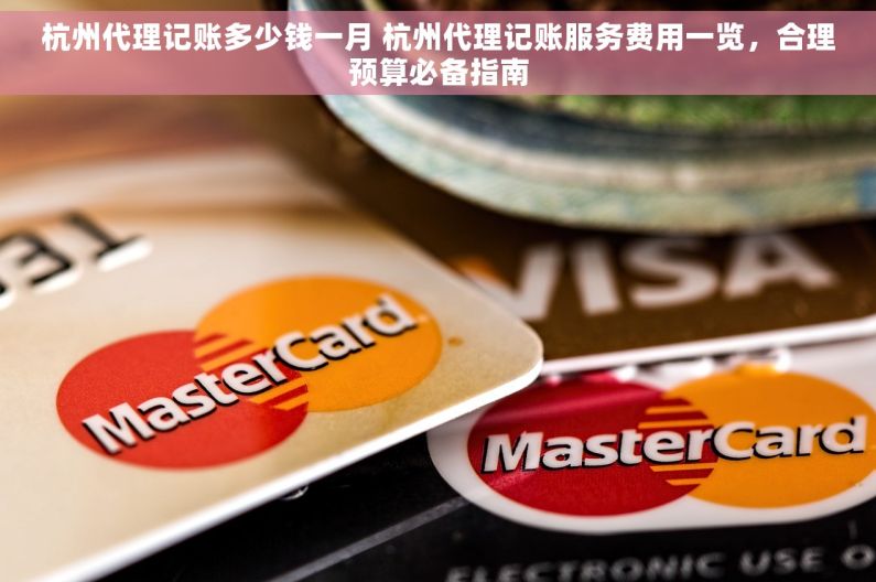 杭州代理记账多少钱一月 杭州代理记账服务费用一览，合理预算必备指南