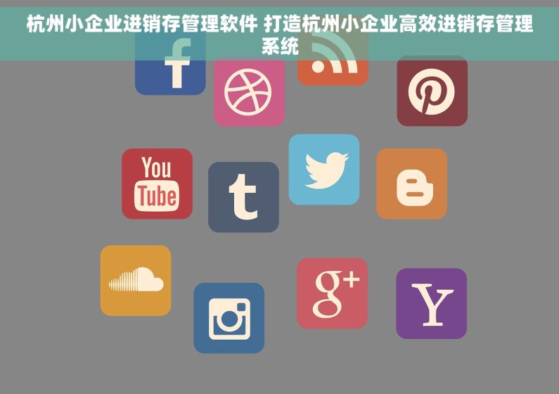 杭州小企业进销存管理软件 打造杭州小企业高效进销存管理系统