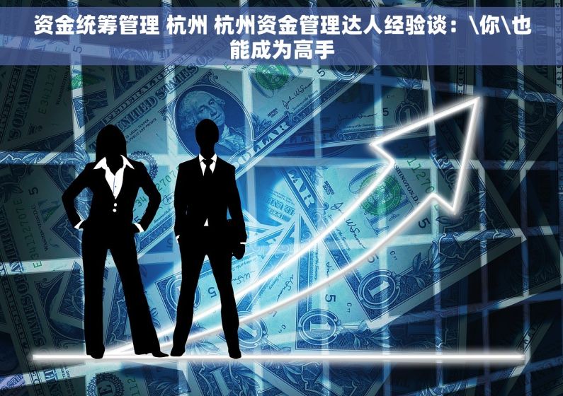 资金统筹管理 杭州 杭州资金管理达人经验谈：\你\也能成为高手