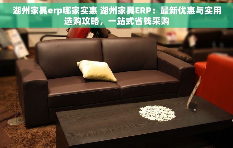 湖州家具erp哪家实惠 湖州家具ERP：最新优惠与实用选购攻略，一站式省钱采购