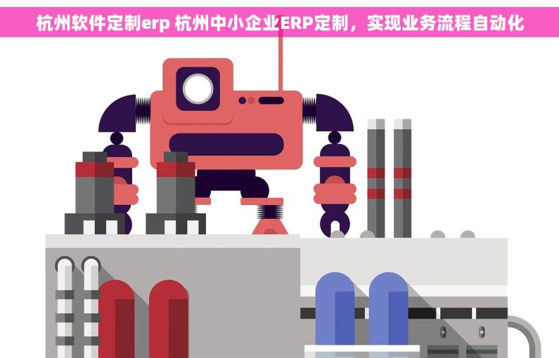 杭州软件定制erp 杭州中小企业ERP定制，实现业务流程自动化