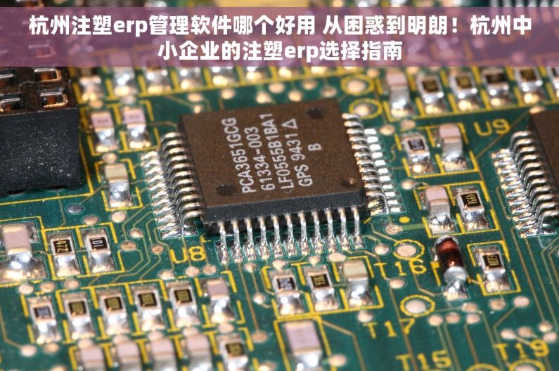杭州注塑erp管理软件哪个好用 从困惑到明朗！杭州中小企业的注塑erp选择指南
