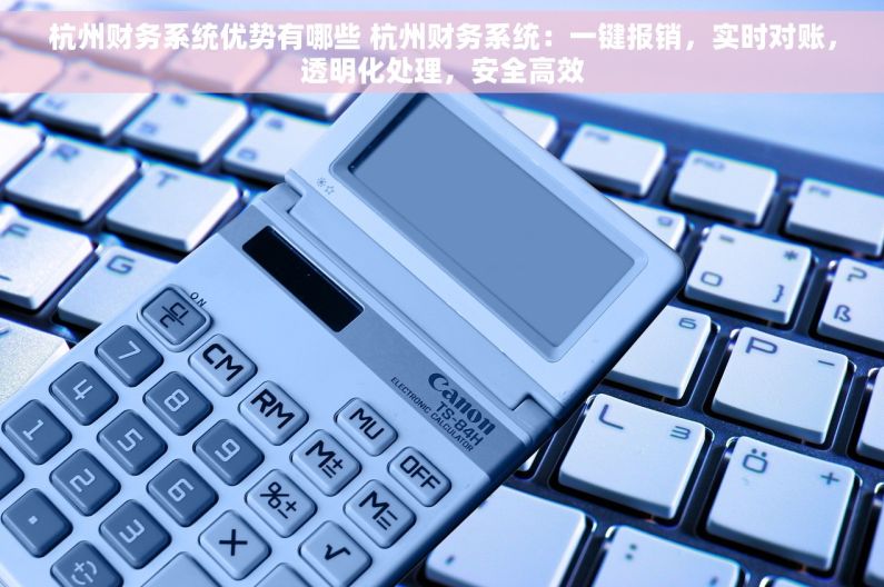 杭州财务系统优势有哪些 杭州财务系统：一键报销，实时对账，透明化处理，安全高效