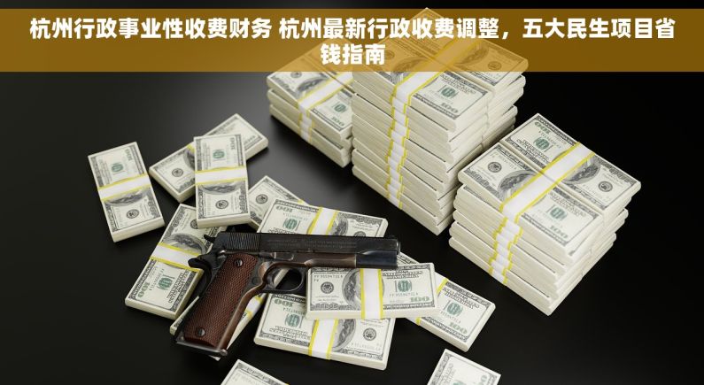 杭州行政事业性收费财务 杭州最新行政收费调整，五大民生项目省钱指南