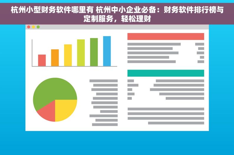 杭州小型财务软件哪里有 杭州中小企业必备：财务软件排行榜与定制服务，轻松理财