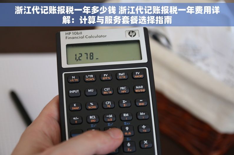 浙江代记账报税一年多少钱 浙江代记账报税一年费用详解：计算与服务套餐选择指南
