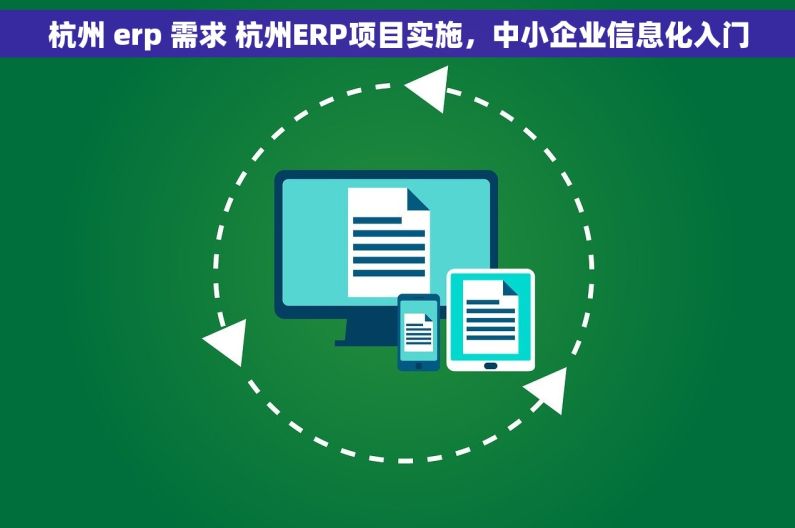 杭州 erp 需求 杭州ERP项目实施，中小企业信息化入门
