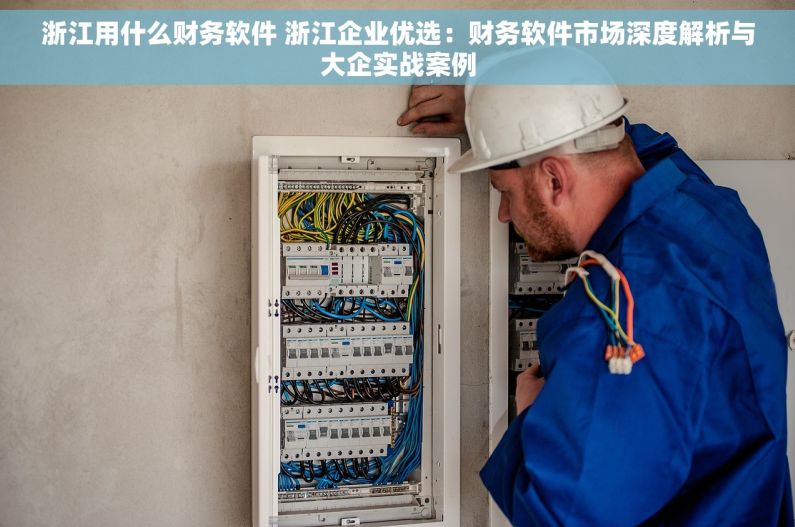 浙江用什么财务软件 浙江企业优选：财务软件市场深度解析与大企实战案例