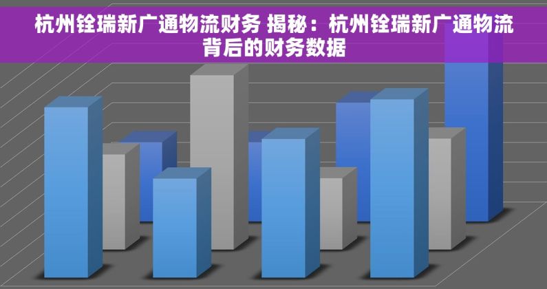 杭州铨瑞新广通物流财务 揭秘：杭州铨瑞新广通物流背后的财务数据