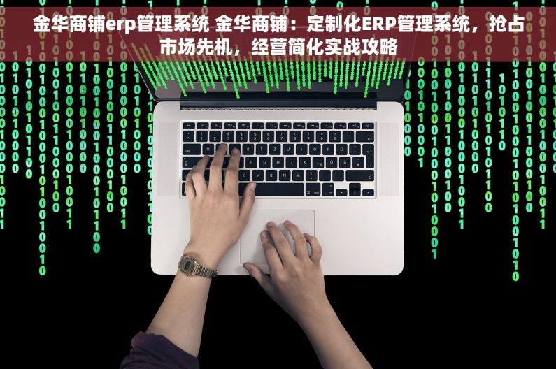 金华商铺erp管理系统 金华商铺：定制化ERP管理系统，抢占市场先机，经营简化实战攻略