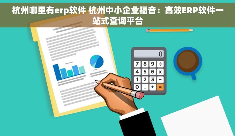 杭州哪里有erp软件 杭州中小企业福音：高效ERP软件一站式查询平台
