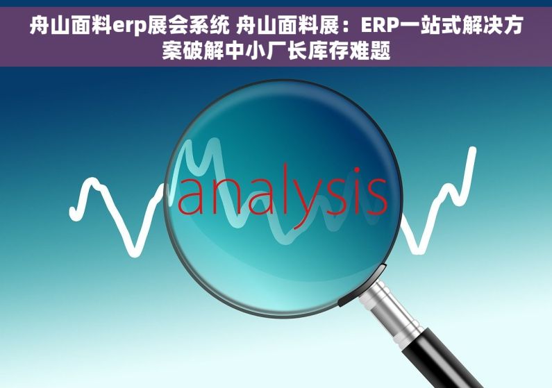 舟山面料erp展会系统 舟山面料展：ERP一站式解决方案破解中小厂长库存难题