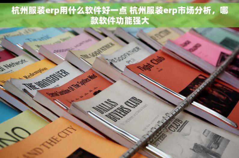 杭州服装erp用什么软件好一点 杭州服装erp市场分析，哪款软件功能强大