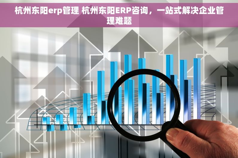 杭州东阳erp管理 杭州东阳ERP咨询，一站式解决企业管理难题