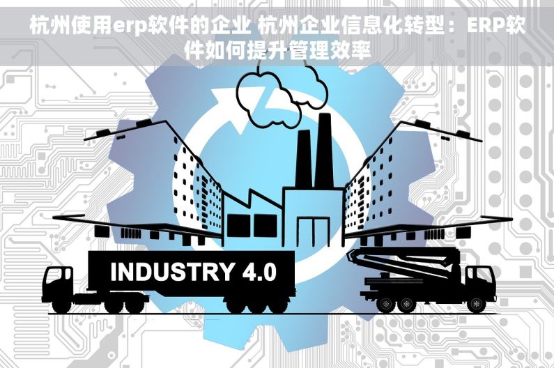 杭州使用erp软件的企业 杭州企业信息化转型：ERP软件如何提升管理效率