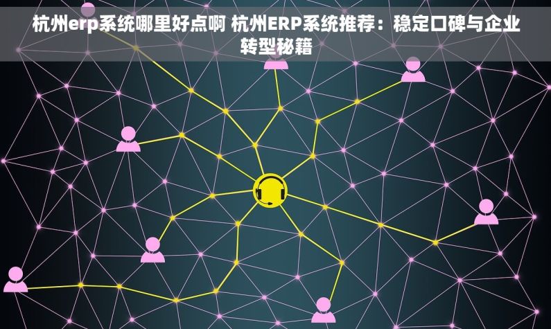 杭州erp系统哪里好点啊 杭州ERP系统推荐：稳定口碑与企业转型秘籍