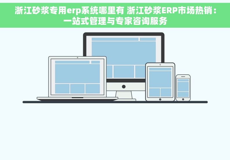 浙江砂浆专用erp系统哪里有 浙江砂浆ERP市场热销：一站式管理与专家咨询服务
