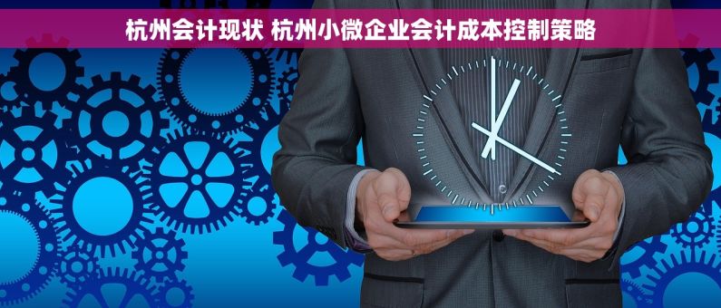 杭州会计现状 杭州小微企业会计成本控制策略