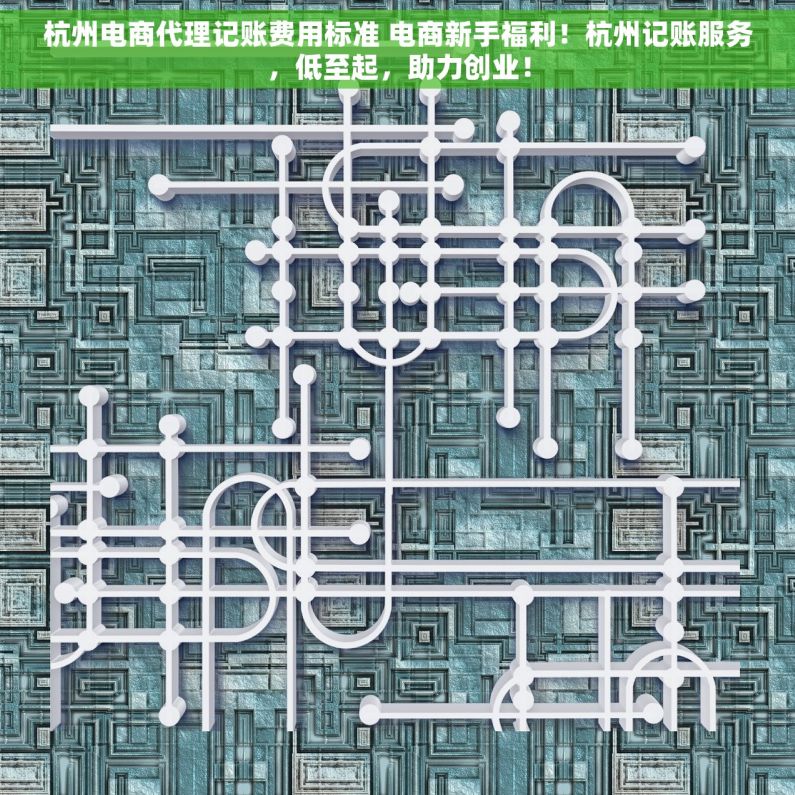 杭州电商代理记账费用标准 电商新手福利！杭州记账服务，低至起，助力创业！