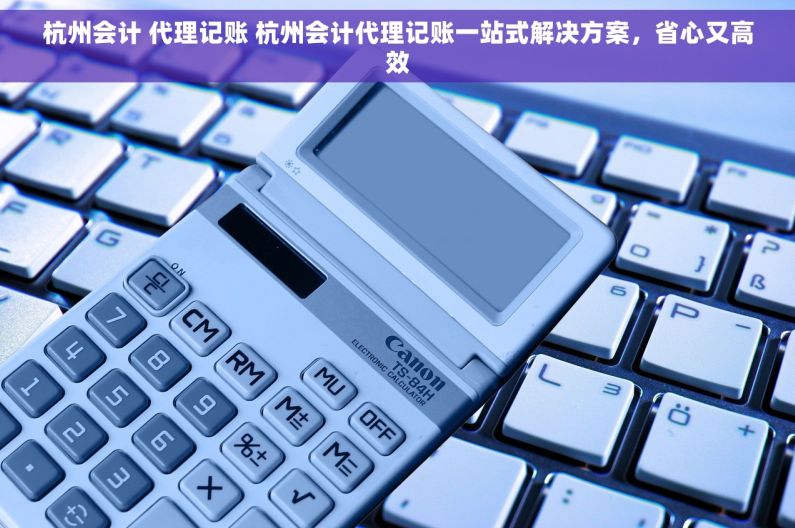 杭州会计 代理记账 杭州会计代理记账一站式解决方案，省心又高效