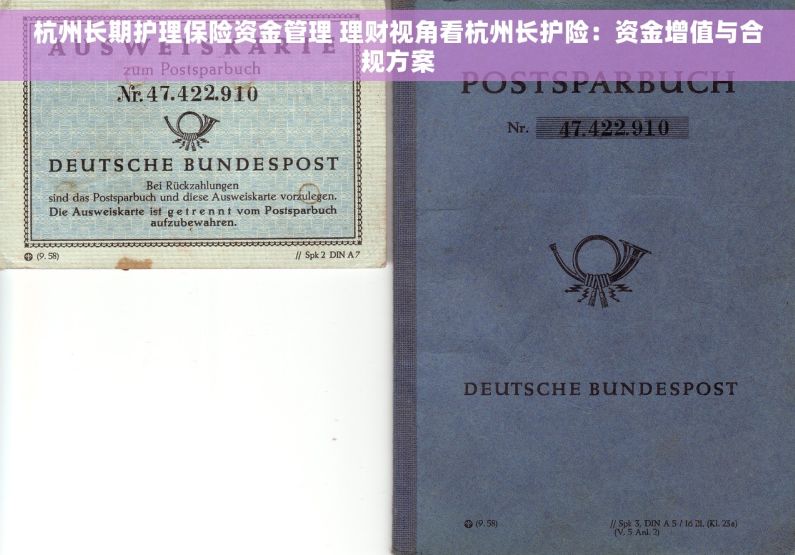杭州长期护理保险资金管理 理财视角看杭州长护险：资金增值与合规方案
