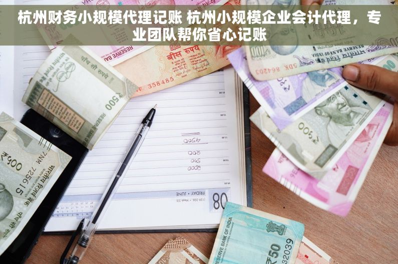 杭州财务小规模代理记账 杭州小规模企业会计代理，专业团队帮你省心记账