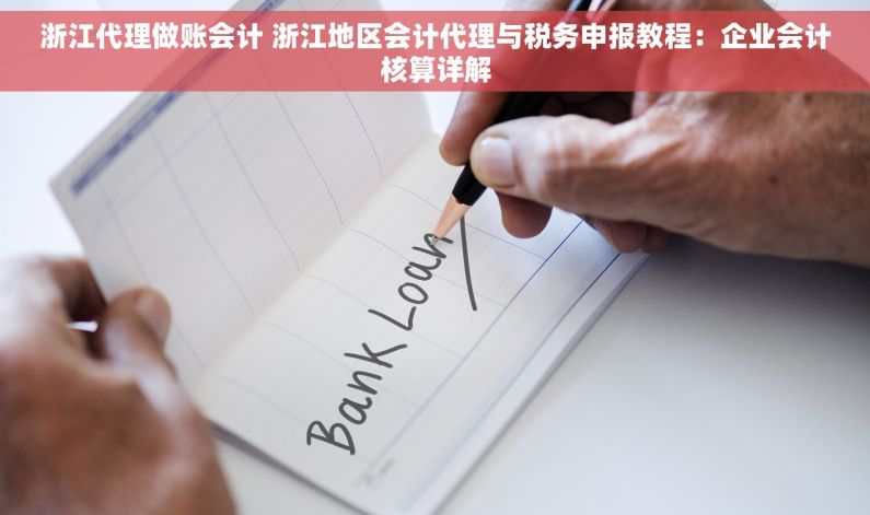 浙江代理做账会计 浙江地区会计代理与税务申报教程：企业会计核算详解