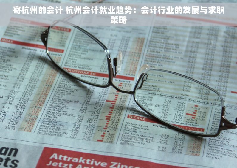 寄杭州的会计 杭州会计就业趋势：会计行业的发展与求职策略