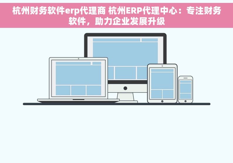 杭州财务软件erp代理商 杭州ERP代理中心：专注财务软件，助力企业发展升级