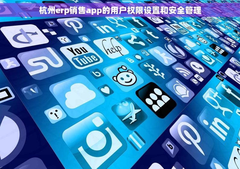 杭州erp销售app的用户权限设置和安全管理