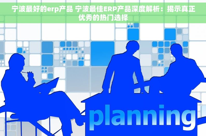宁波最好的erp产品 宁波最佳ERP产品深度解析：揭示真正优秀的热门选择