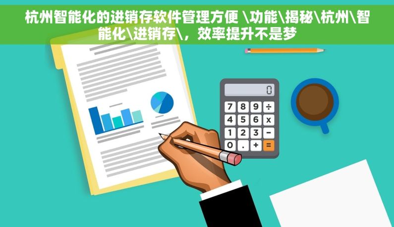 杭州智能化的进销存软件管理方便 \功能\揭秘\杭州\智能化\进销存\，效率提升不是梦
