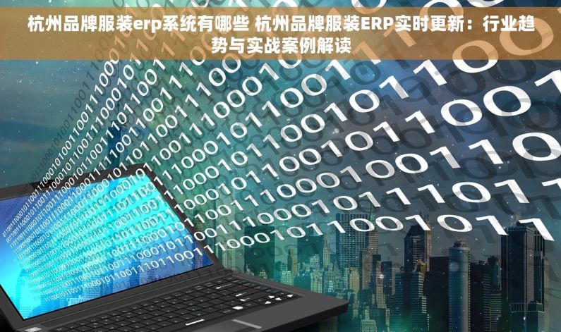 杭州品牌服装erp系统有哪些 杭州品牌服装ERP实时更新：行业趋势与实战案例解读