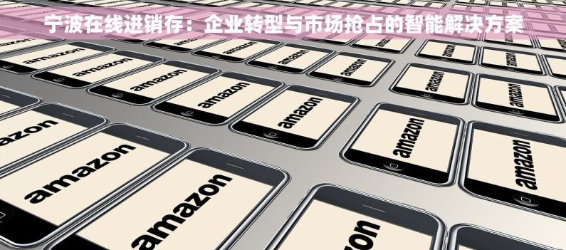 宁波在线进销存：企业转型与市场抢占的智能解决方案