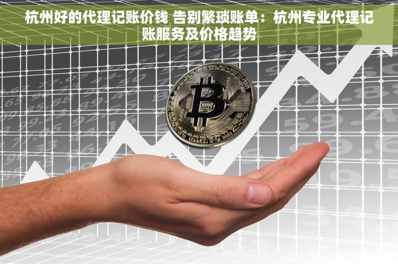 杭州好的代理记账价钱 告别繁琐账单：杭州专业代理记账服务及价格趋势