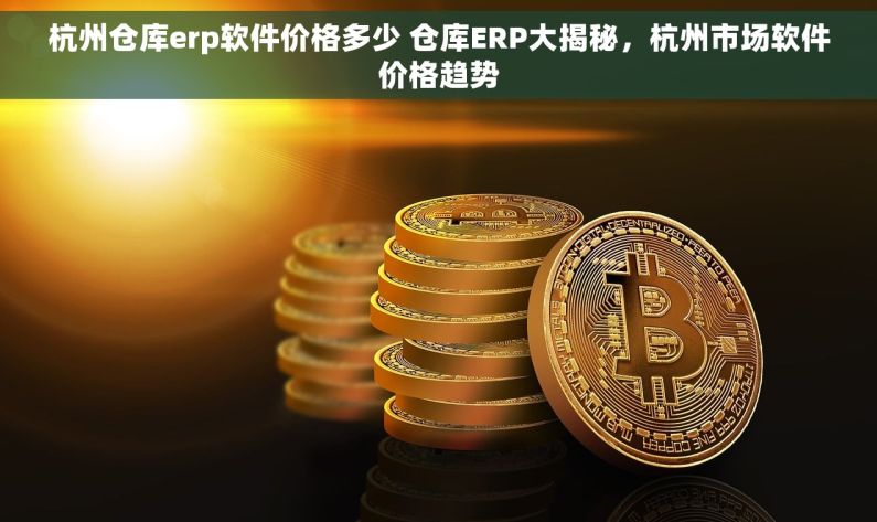 杭州仓库erp软件价格多少 仓库ERP大揭秘，杭州市场软件价格趋势