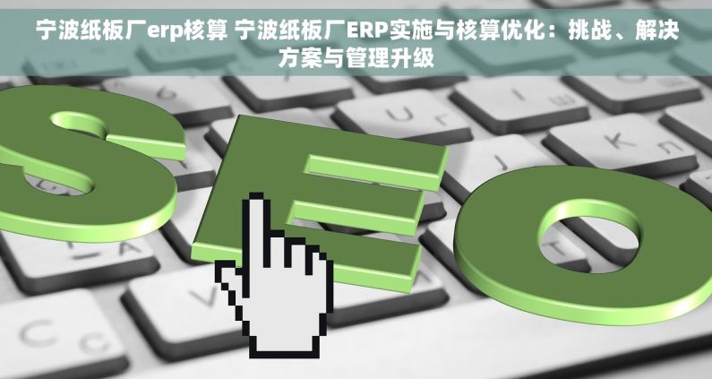宁波纸板厂erp核算 宁波纸板厂ERP实施与核算优化：挑战、解决方案与管理升级