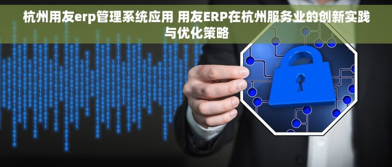 杭州用友erp管理系统应用 用友ERP在杭州服务业的创新实践与优化策略