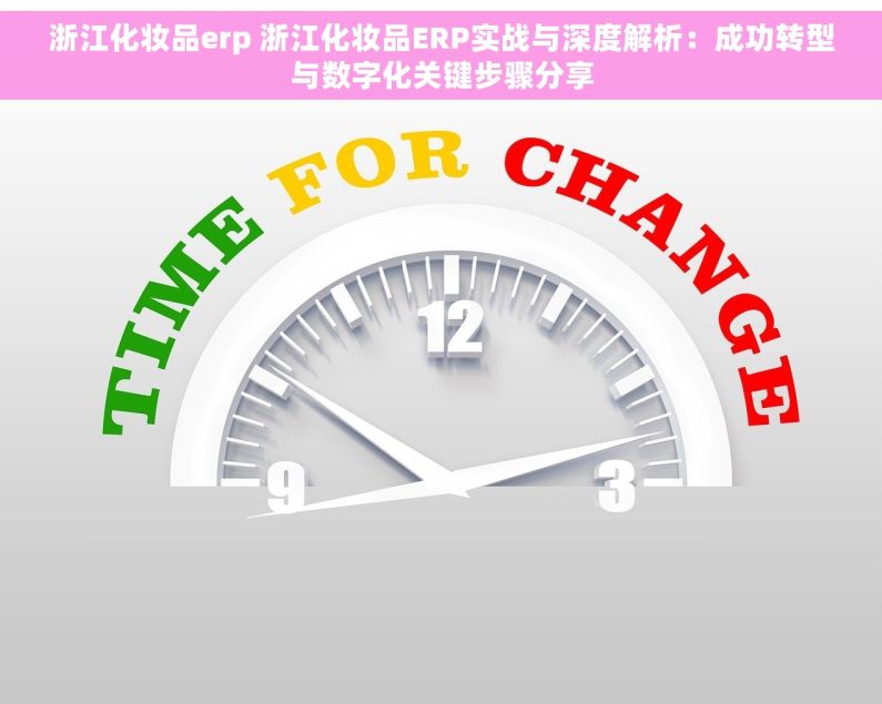 浙江化妆品erp 浙江化妆品ERP实战与深度解析：成功转型与数字化关键步骤分享