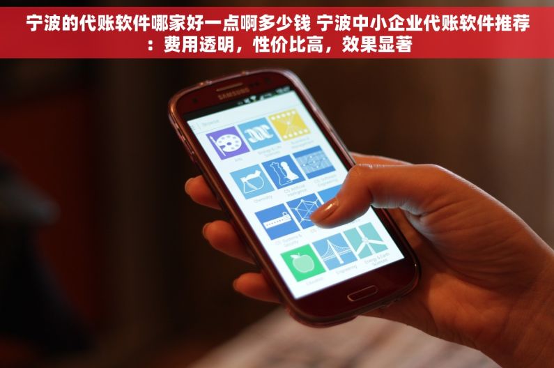 宁波的代账软件哪家好一点啊多少钱 宁波中小企业代账软件推荐：费用透明，性价比高，效果显著