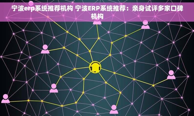 宁波erp系统推荐机构 宁波ERP系统推荐：亲身试评多家口碑机构