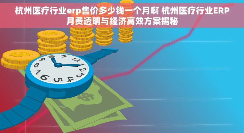杭州医疗行业erp售价多少钱一个月啊 杭州医疗行业ERP月费透明与经济高效方案揭秘