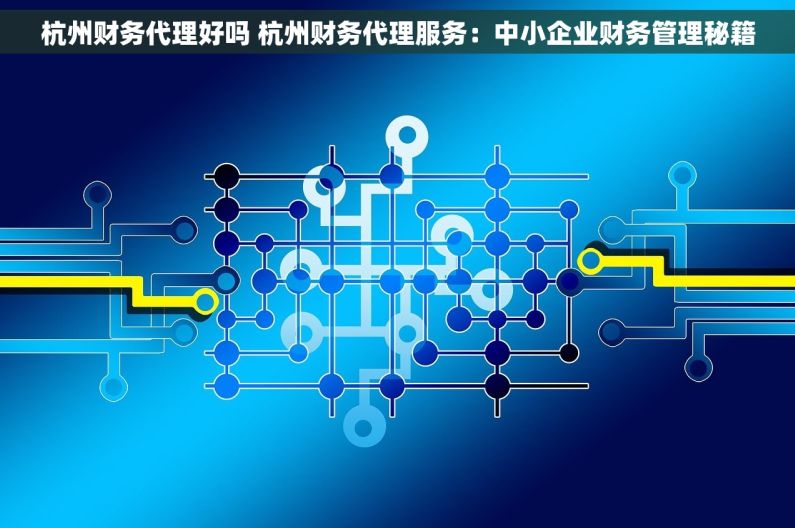 杭州财务代理好吗 杭州财务代理服务：中小企业财务管理秘籍