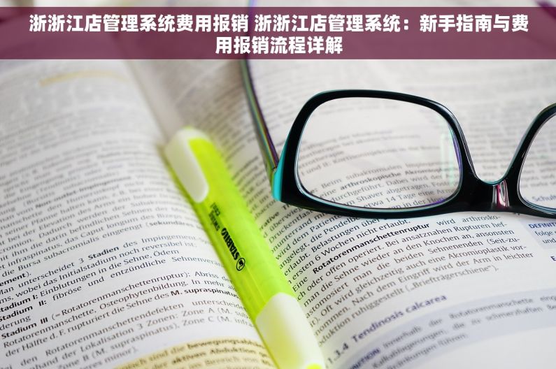 浙浙江店管理系统费用报销 浙浙江店管理系统：新手指南与费用报销流程详解