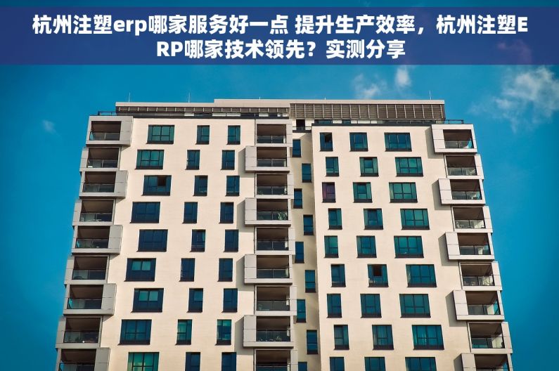 杭州注塑erp哪家服务好一点 提升生产效率，杭州注塑ERP哪家技术领先？实测分享