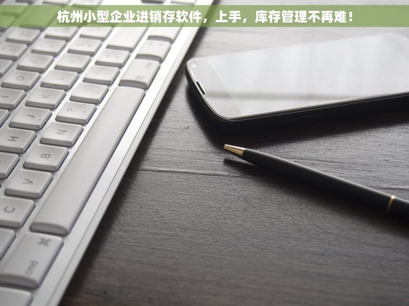 杭州小型企业进销存软件，上手，库存管理不再难！