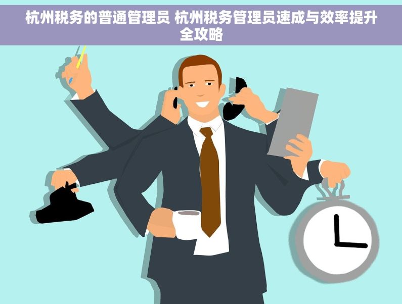 杭州税务的普通管理员 杭州税务管理员速成与效率提升全攻略